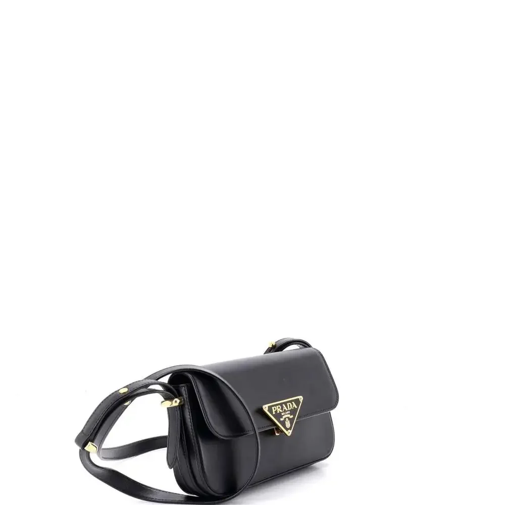 Prada Embleme Triangle Logo Flap Bag #241711P20B - Picture 2 of 7